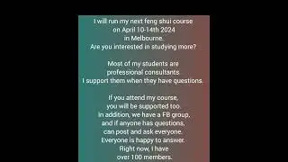 The SYYG Feng Shui Course.
