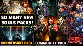 MK Mobile Update 4.2 ALL NEW PACKS! New Edenian Blood Kitana. Community Pack and Anniversary Pack!