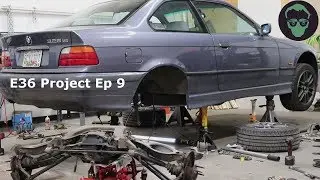 BMW #1 REAR Overhaul, Reinforcements & Bushings [E36 Project Ep 8]