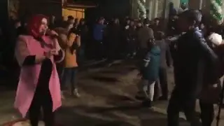 Султан и Патимат Кагирова на свадьбе в КЧР