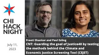CNT: Justice40 and the methods behind the Climate and Economic Justice Screening Tool