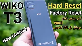 How To Hard Reset WIKO T3 || Wipe Data | Wiko T3 Factory Hard Reset