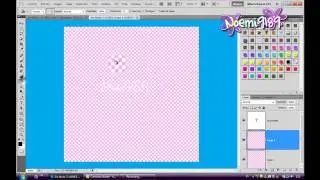♥ Como hacer el efecto arcoiris para las fonts en photoshop ♥