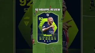 92 POTM Mbappé Review in EA Sports FC 24 