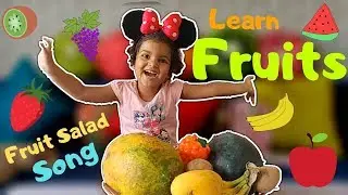 Fruit Salad Song | Learn Fruits | Fruits Learning for Kids