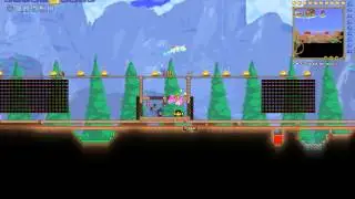 Terraria 1.3 Xenopopper VS  Golem