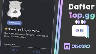 Cara memasukan server discord ke top.gg | Top.gg | Tutorial Discord