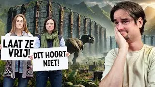 Er is een protest in mijn Dino Park