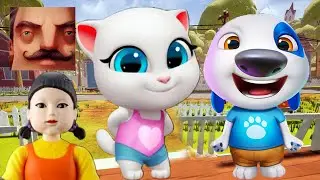 Hello Neighbor - My New Neighbor Squid Game Doll Talking  Hank Angela Ben 10 History Gameplay