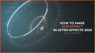 How to make HUD AUDIO SPECTRUM in After Effects - (Full Tutorial  2020)