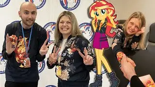 Meeting Rebecca Shoichet at UK PonyCon 2025