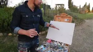 Пленэр Тоскана artist AlexChe