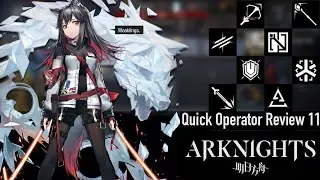 Swords of Revealing Light in Arknights? | Arknights Quick Operator Review XI: Texas!