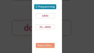 while do while loops in c programming Telugu #shorts