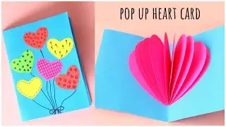 Heart Pop Up Card Tutorial | Valentine's Day Card Idea