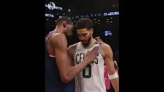 KD  GIVING MAD RESPECT TO TATUM AFTER BEING SWEPT. #shorts