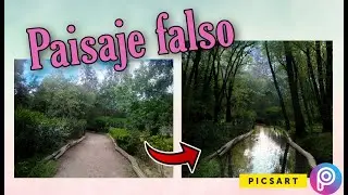 Como EDITAR un PAISAJE en PICSART | PICSART 2019