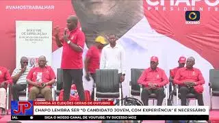 DANIEL CHAPO "NAMORA" ELEITORADO EM SOFALA: "SOU ÚNICO CANDIDATO NASCIDO DEPOIS DA INDEPENDÊNCIA"