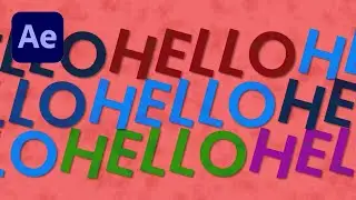 Funny Text Animation in after effects| after effects tutorial