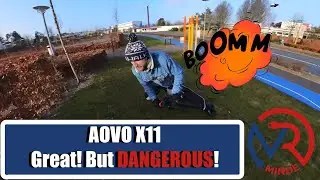 AOVO X11 Electric scooter review