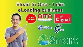 Be a Load Dealer To all Networks - One Sim, Sure ang Kita!| Eload In One