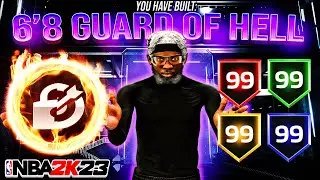 THIS 6'8 DEMIGOD POINT GUARD BUILD WILL BREAK NBA 2K23! OVERPOWERED META ISO BUILD 2K23!😱
