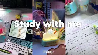 Study with me during the rain || 🌧️✨⛅️||🦋 ASMR vlog…🦋