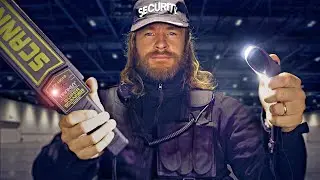 Convention Security Guard [ASMR] (Scanning You, Costume Check, Pat Down)