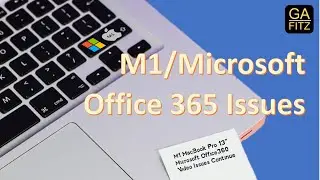 M1 MacBook Pro  - MS Office 365 PowerPoint Blinking Video Issue