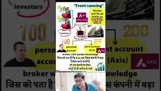 [Economy] Frontrunning vs Insider trading in Share market-  Axis Mutual Fund controversy UPSC