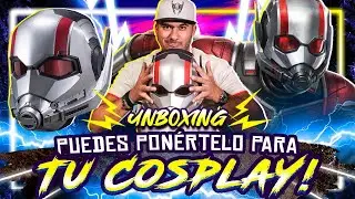 La replica original del casco de ANTMAN . MARVEL LEGENDS 