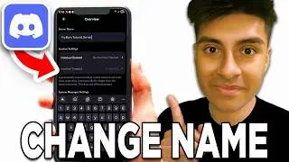 How To Change Discord Server Name On Mobile! - Tutorial