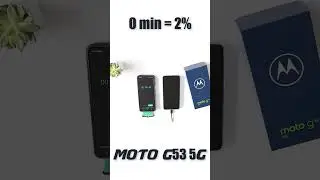 Moto G53 5G de Motorola  🔋 ⚡Test de carga ⚡🔌 | 