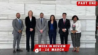 Week In Review  10 - 16 March -  Part One