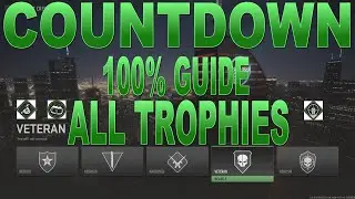 MWII: COUNTDOWN - 100% Guide Veteran Difficulty All Trophies No Spoilers MUST BE WIND