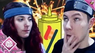 ME LAVO LOS DIENTES CON MOSTAZA junto a MI NOVIA