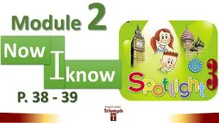 Spotlight 3, p. 38-39. Module 2.  Now I know 2.  ГДЗ.  Ответы и объяснение. Спотлайт  3 класс