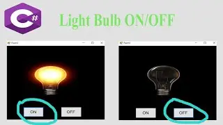 Light Bulb ON/OFF in C# Application