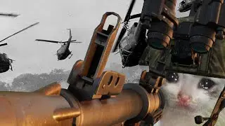 Arma Reforger | Taking out helicopters because they trigger my PTSD