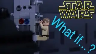 What if Luke's reaction was different? (Lego Star Wars)