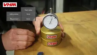 How to: measure the piston height with our VHM measuring tool