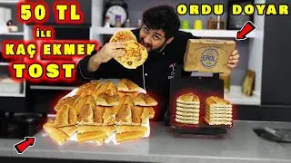 Tostçu Erol Fiyatına KAÇ EKMEK TOST YAPILIR! (Atom,Ayvalık,Ütü Tost)