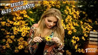 Efeito Alto Contraste (melhore sua foto com apenas uma layer! 😱) - Photoshop Tutorial