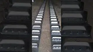 Лента с ковшами на норию 175 тонн/час.