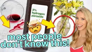 20 *GENIUS* Uses for Hydrogen Peroxide That Will BLOW YOUR MIND! 🤯