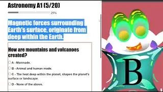 Astronomy Assessment 1 Question (4/20) Magnetic forces