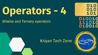 Java Operators Part 4- bitwise operator - Ternary Operator