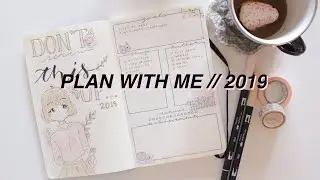 2019 Bullet Journal Setup