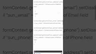 Lock And Unlock Fields By Using JavaScript In Dynamics 365