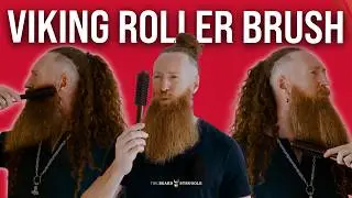 Tangled Beard? Owen’s Quick Fix With The Viking Roller Brush